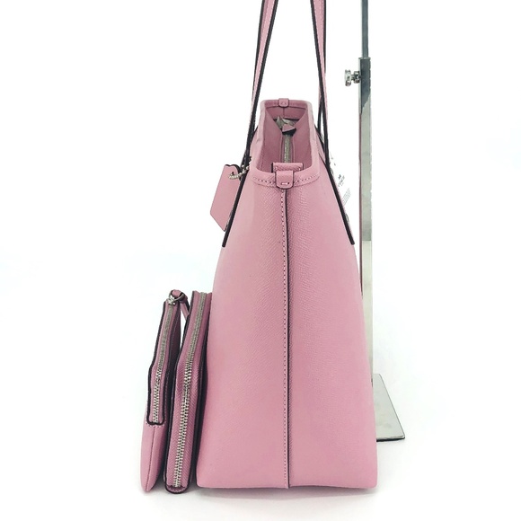 3PCS Coach City Zip Top Tote Wallet Wristlet Set - Picture 3 of 8